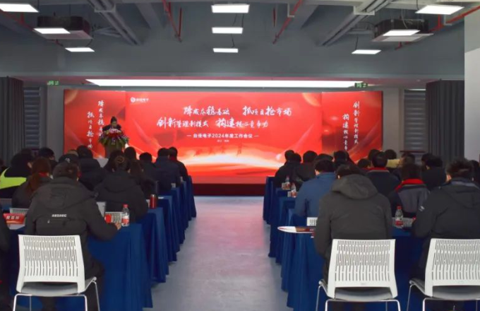 臺(tái)佳電子2024年度工作會(huì)議隆重召開！